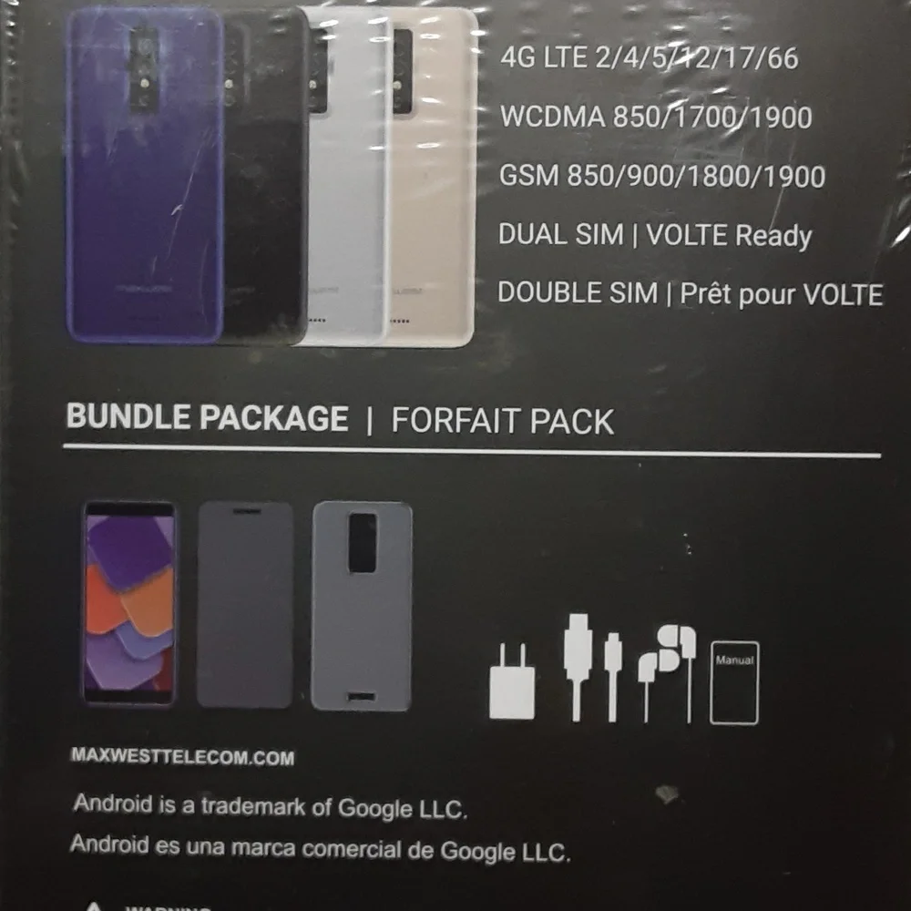 MAXWEST NITRO 55A BLACK Double SIM Phone